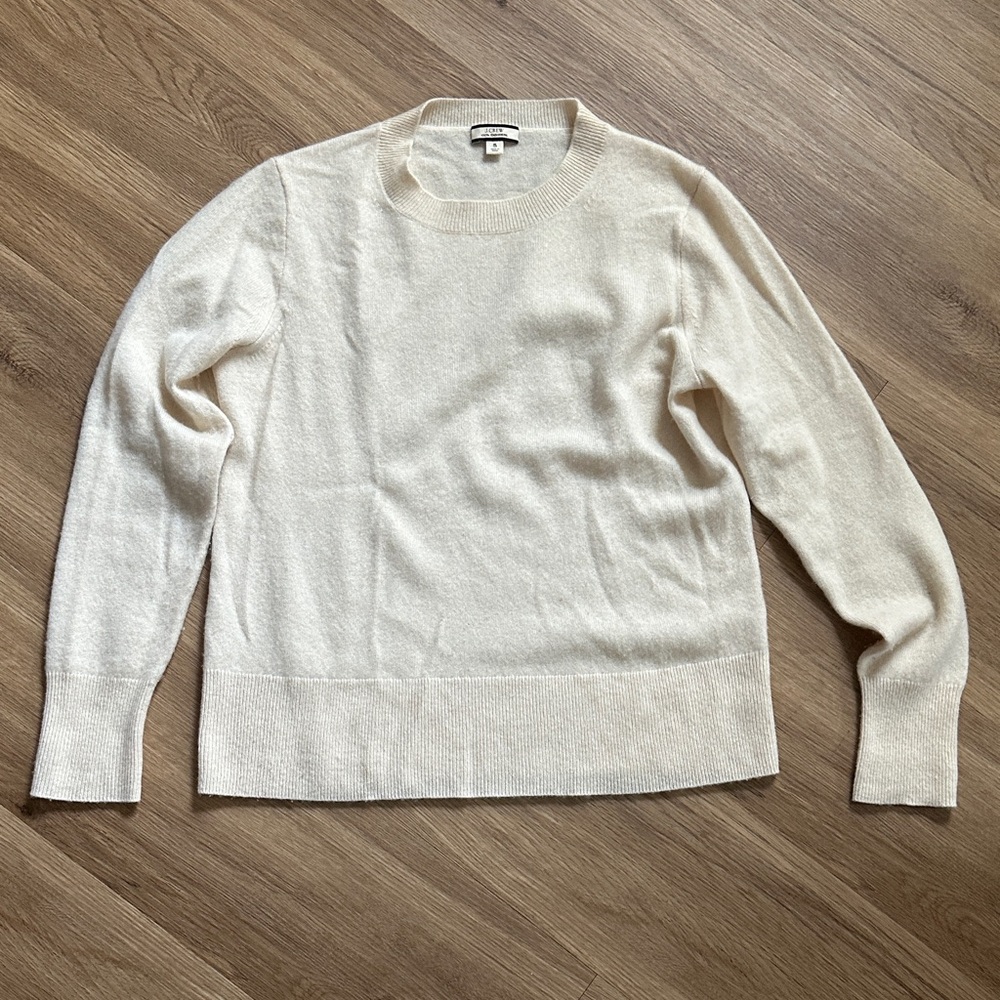 Ivory Cashmere Sweater
